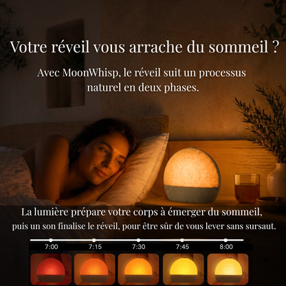 Réveil lumineux MoonWhisp