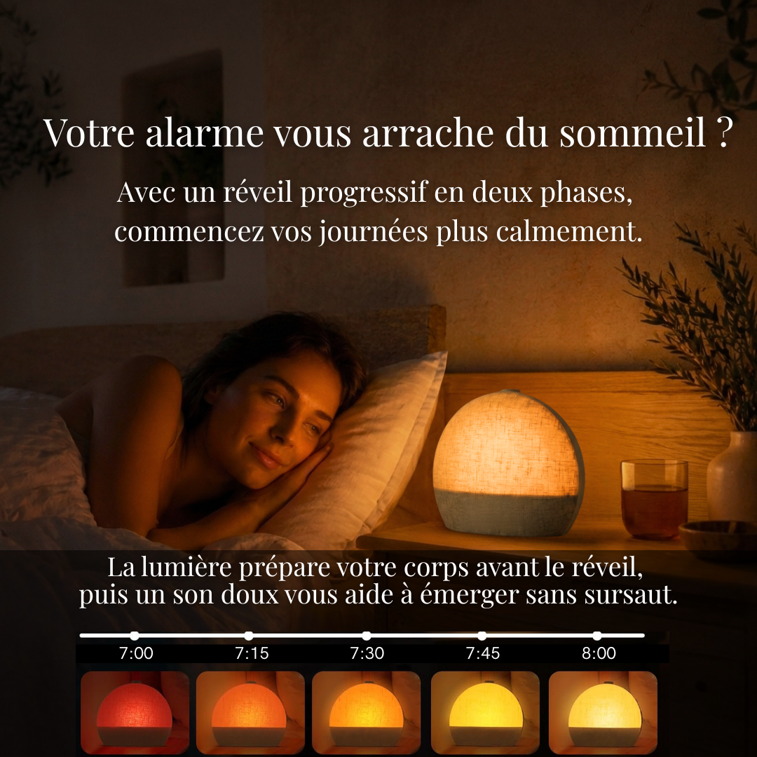 Réveil lumineux MoonWhisp