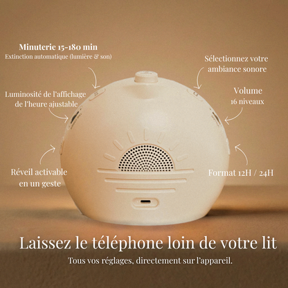 Réveil simulateur d'aube & crépuscule