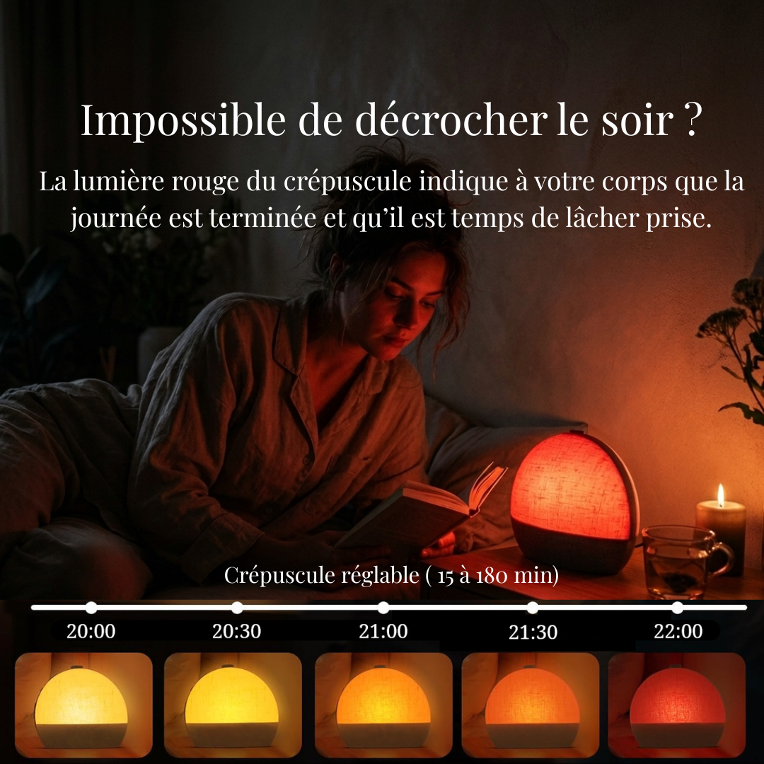 Réveil lumineux MoonWhisp
