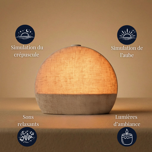 Réveil lumineux MoonWhisp