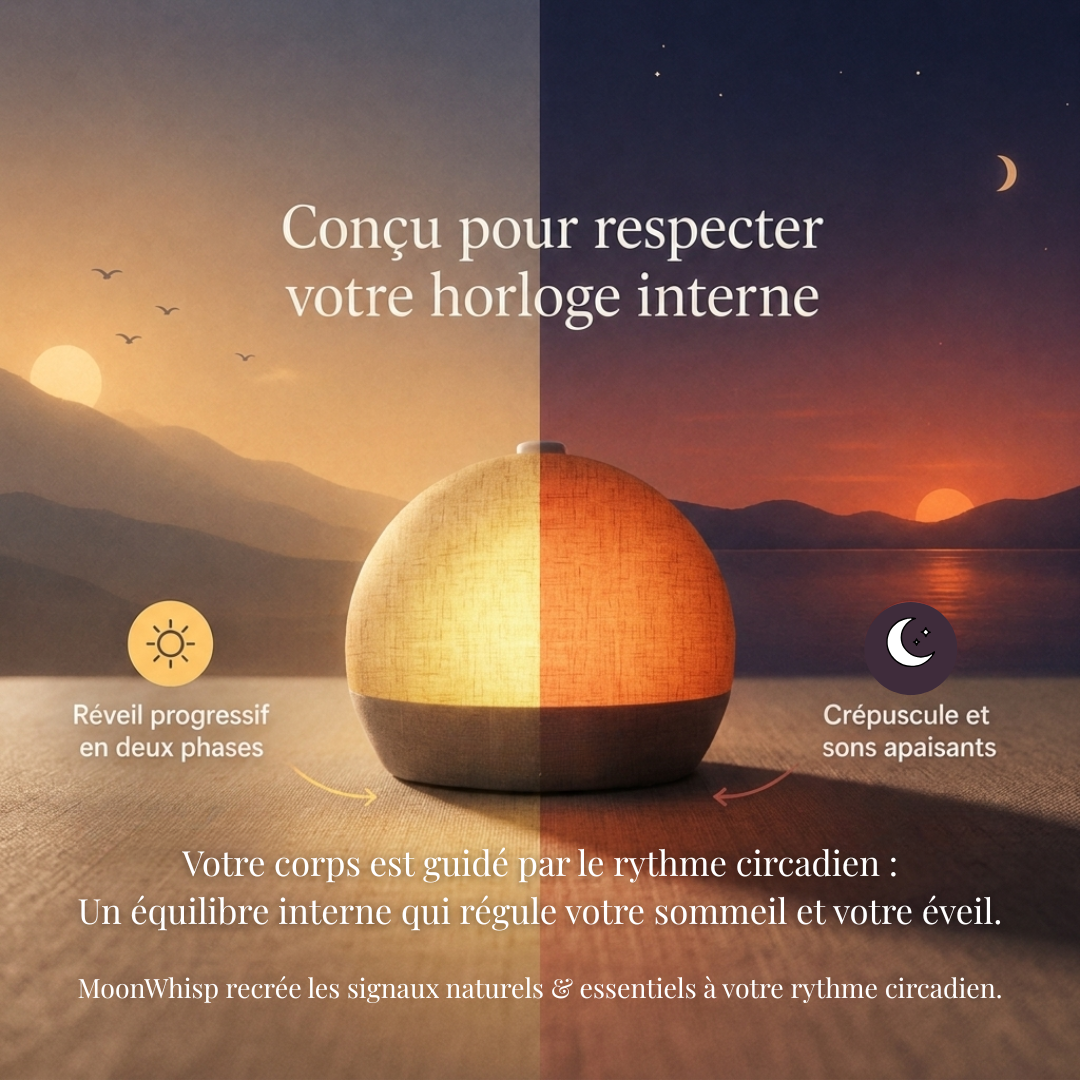 Réveil lumineux MoonWhisp