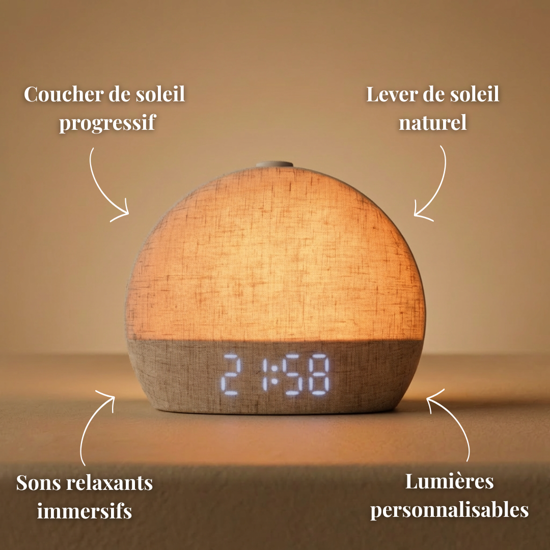 Réveil simulateur d'aube & crépuscule MoonWhisp