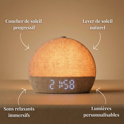 Réveil simulateur d'aube & crépuscule MoonWhisp