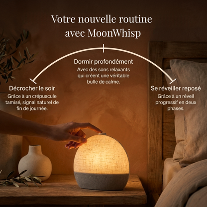 Réveil lumineux MoonWhisp
